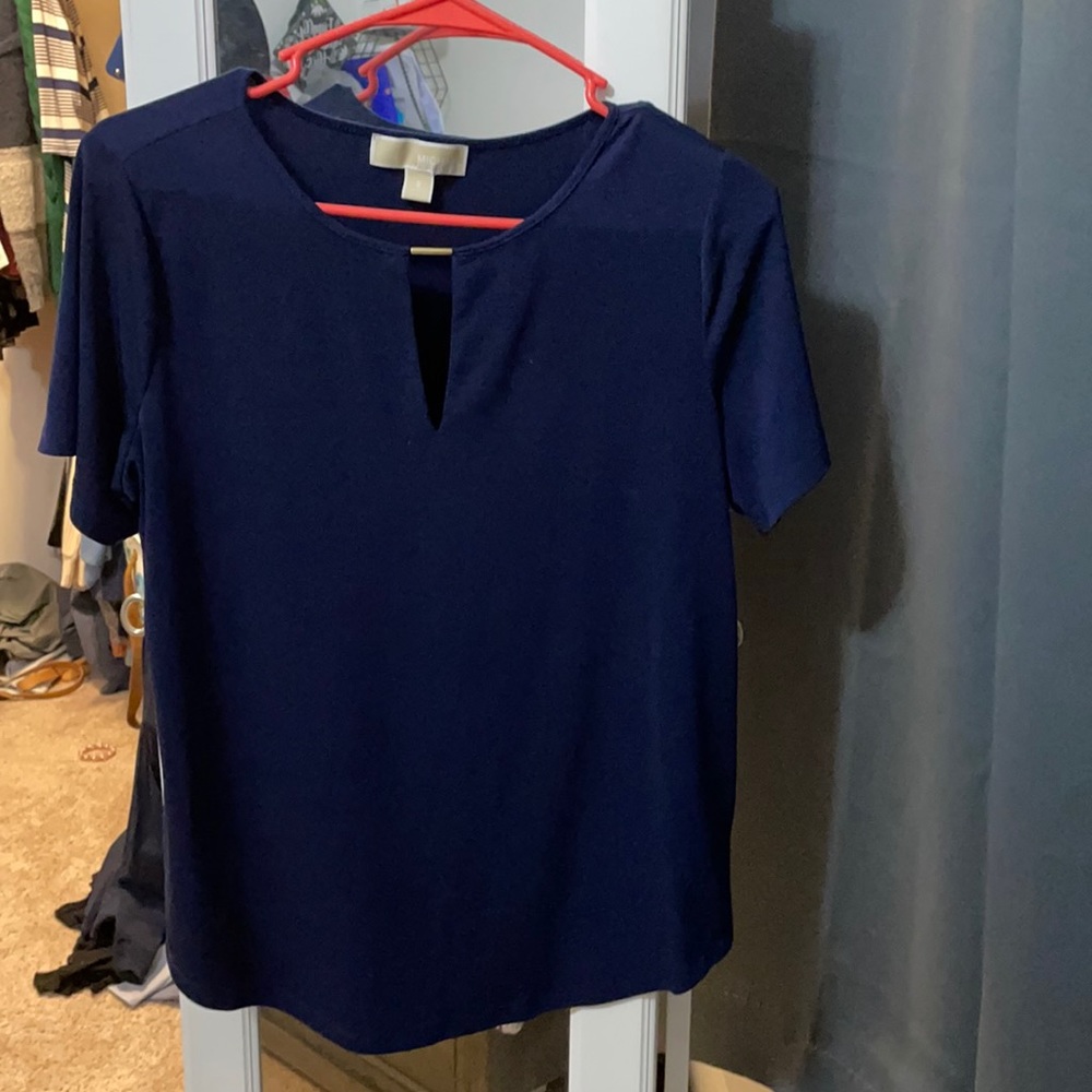 MK navy Blouse